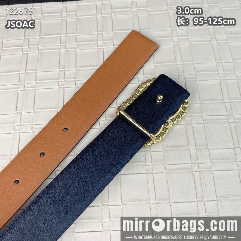Chanel belt 30mmX95-125cm 8L28