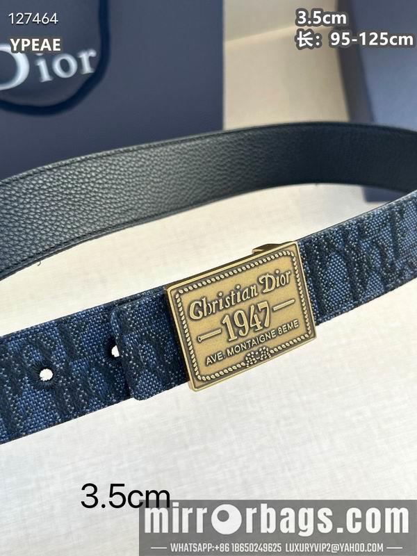 Dior belt 35mmX95-125cm 8L33