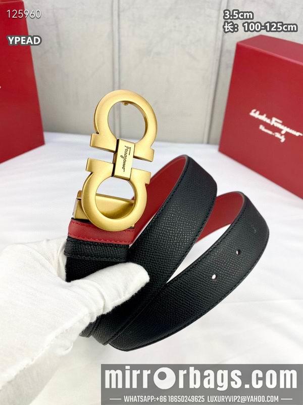 Ferragamo belt 35mmX100-125cm 8L23