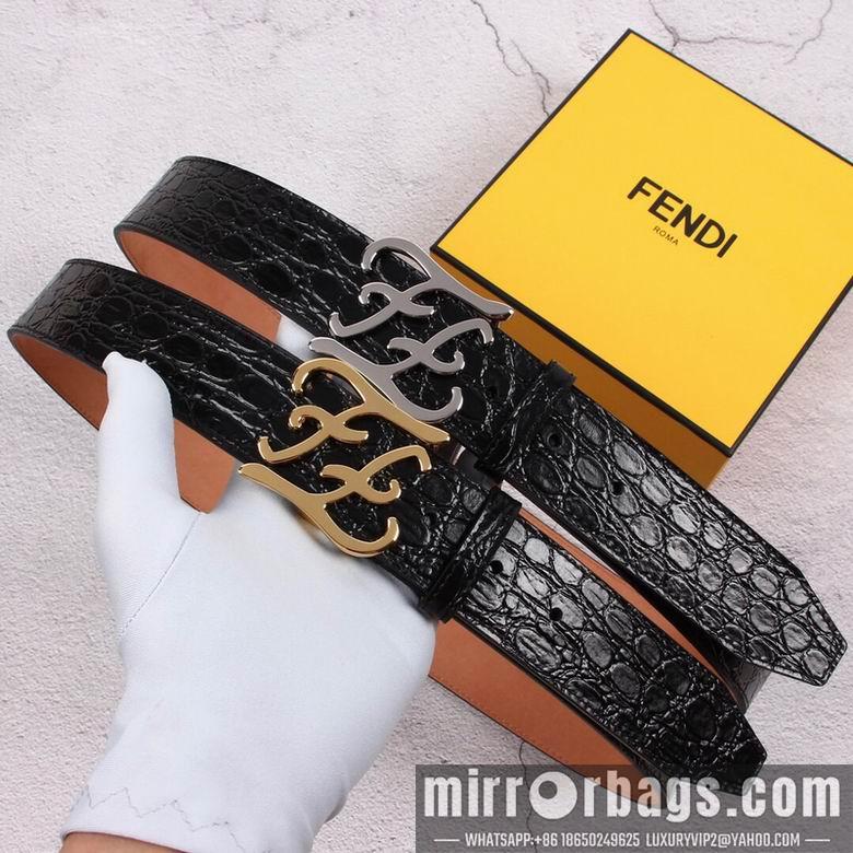 Fendi Belt 38mmX95-125cm 7D80