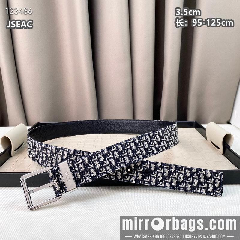 Dior belt 35mmX95-125cm 8L29