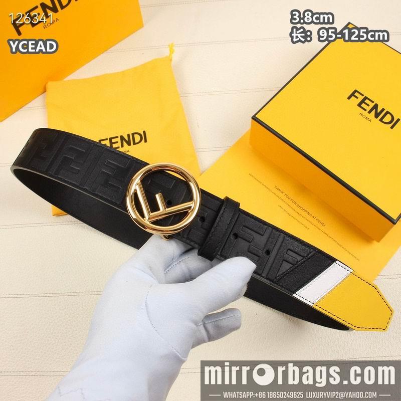 Fendi belt 38mmX95-125cm 8L26