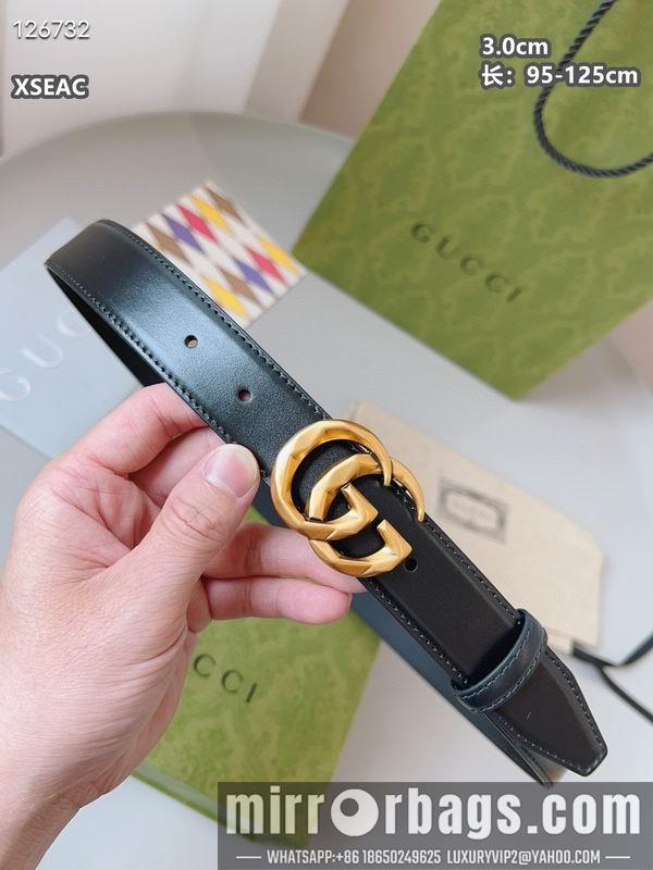 Gucci belt 30mmX95-125cm 8L28
