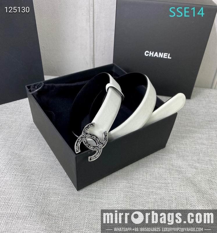 Chanel belt 30mmX95-125cm XH01