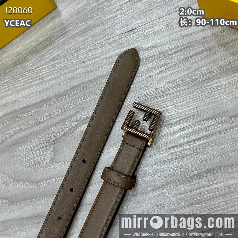 Fendi belt 20mmX90-110cm 8L12