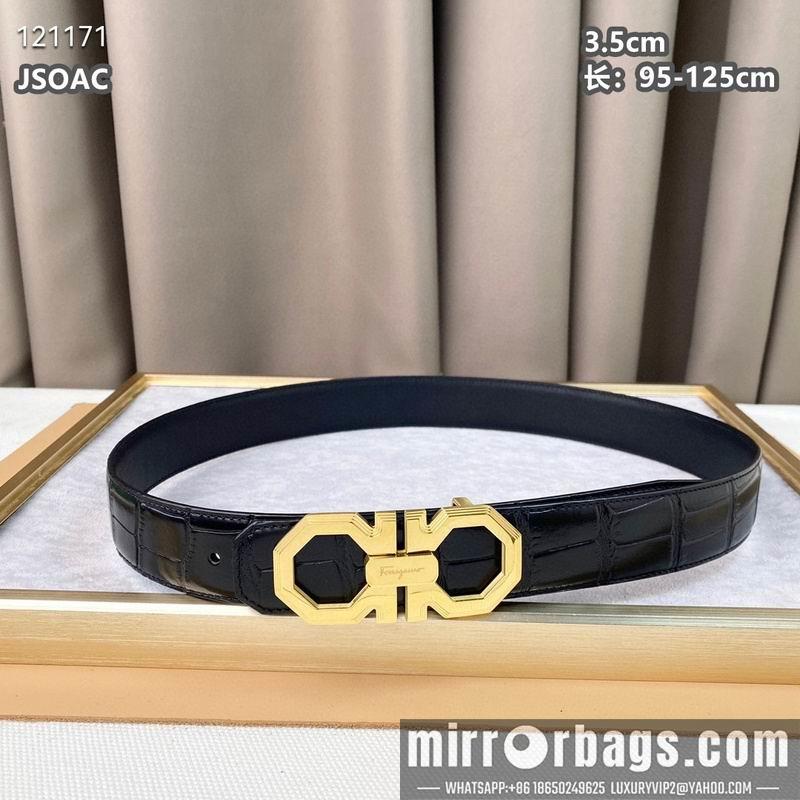 Ferragamo belt 35mmX95-125cm 8L12