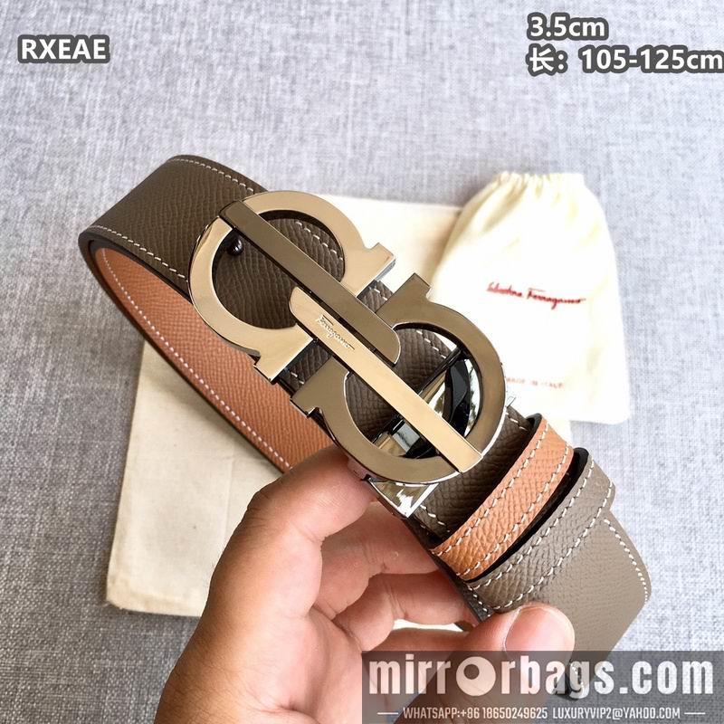Ferragamo belt 35mmX105-125cm 8L124