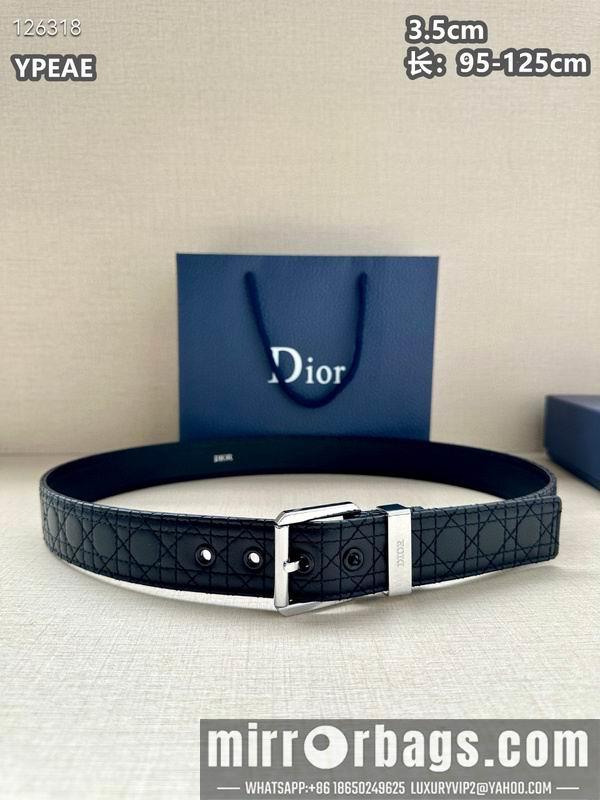 Dior belt 35mmX95-125cm 8L15