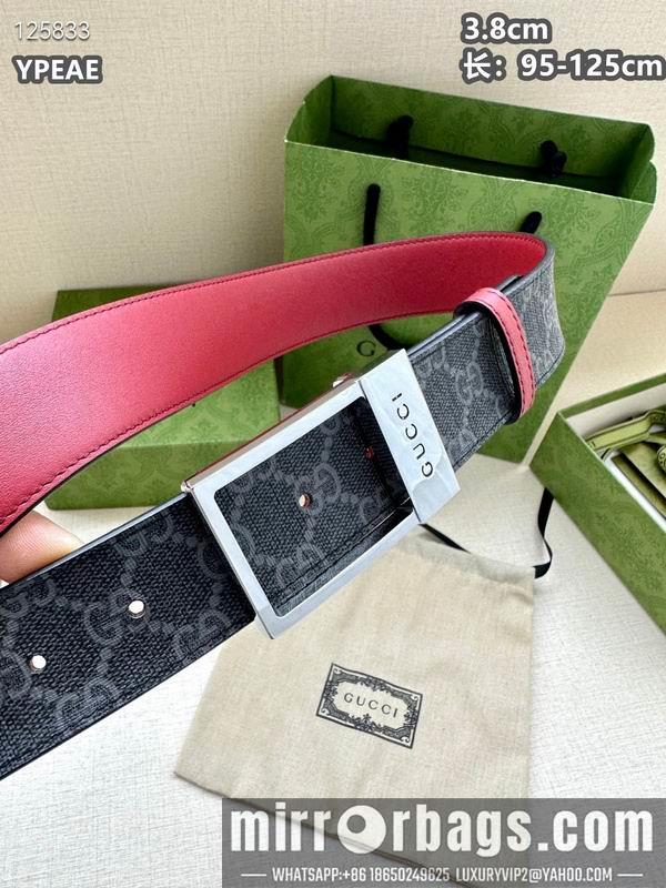 Gucci belt 38mmX95-125cm 8L01