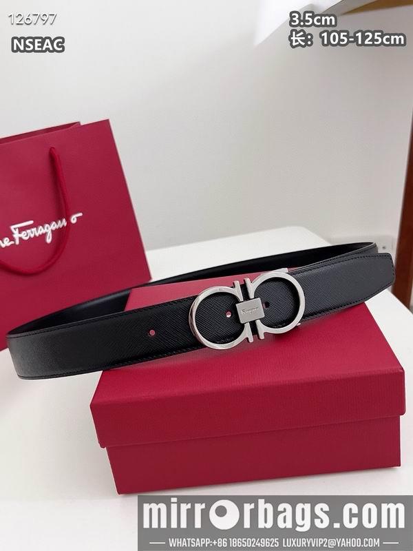 Ferragamo belt 35mmX105-125cm 8L93