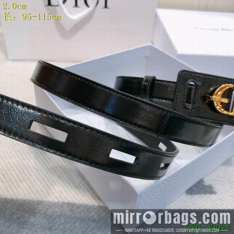 Dior Belt 20mmX95-115cm 8L16