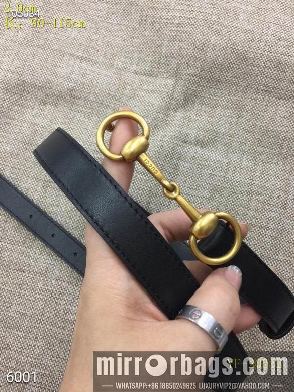 Gucci Belt 20mm 90-115cm 8L02