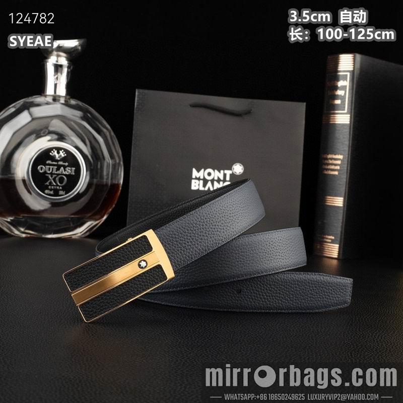 Montlanc belt 35mmX100-125cm 8L32