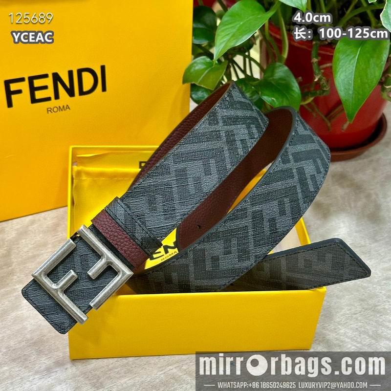 Fendi belt 40mmX100-125cm 8L27