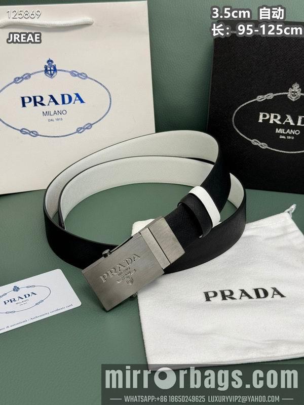 Prada belt 35mmX95-125cm 8L49