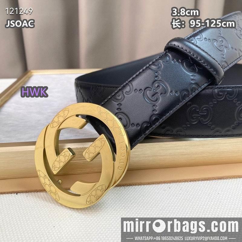Gucci belt 38mmX95-125cm 8L16