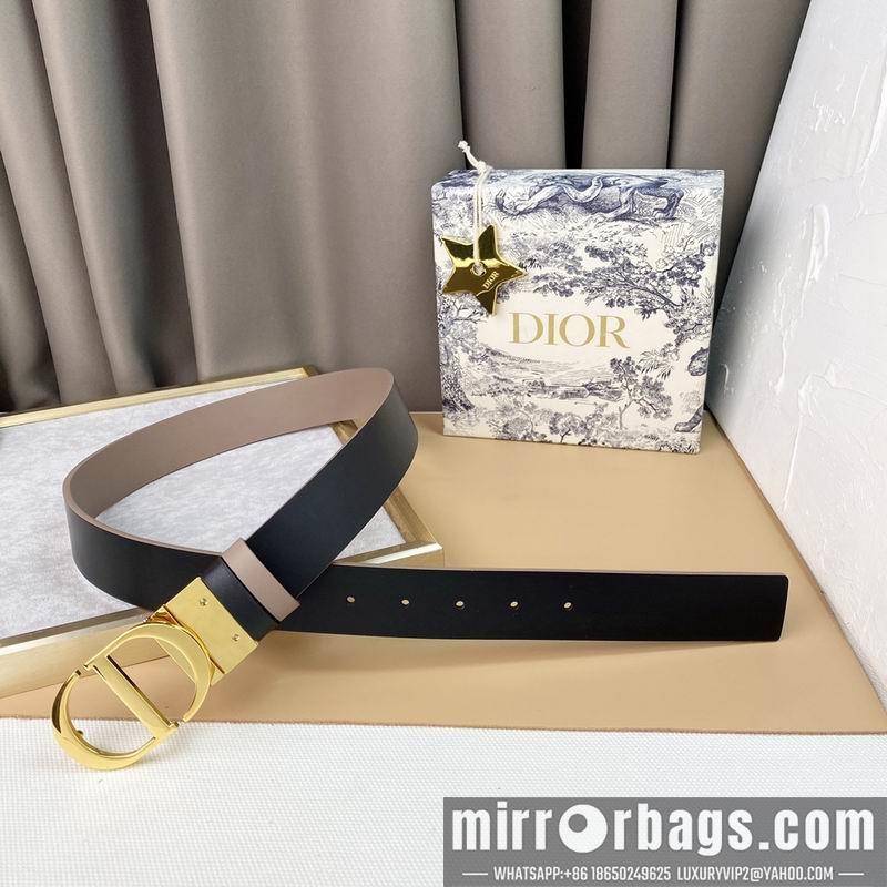 Dior belt 35mmX95-135cm 7D27