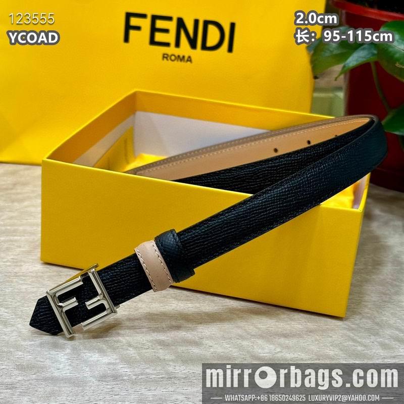 Fendi belt 20mmX95-115cm 8L16