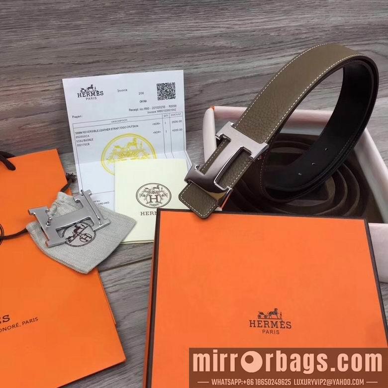 Hermes Belt 38mmX100-125cm 7D14