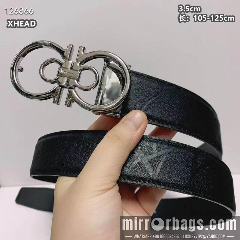Ferragamo belt 35mmX105-125cm 8L110