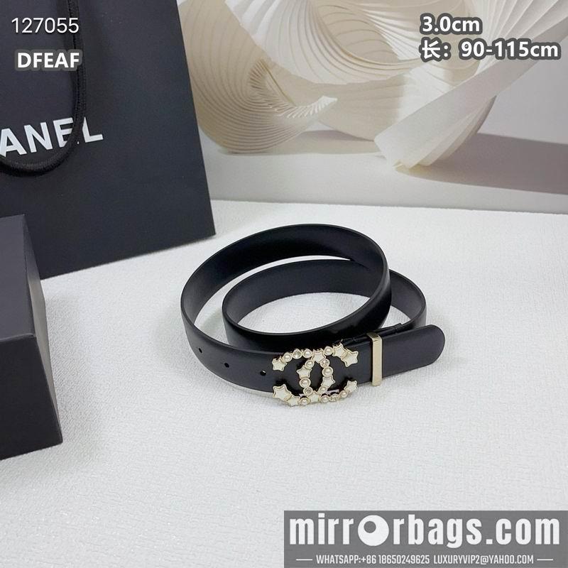 Chanel belt 30mmX90-115cm 8L32