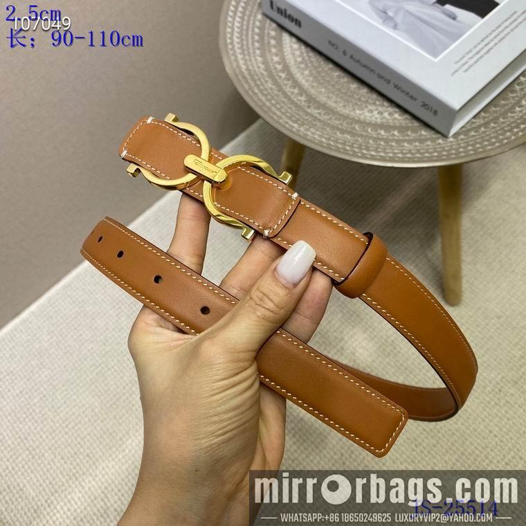 Ferragamo Belt 25mmx90-110cm 8L01