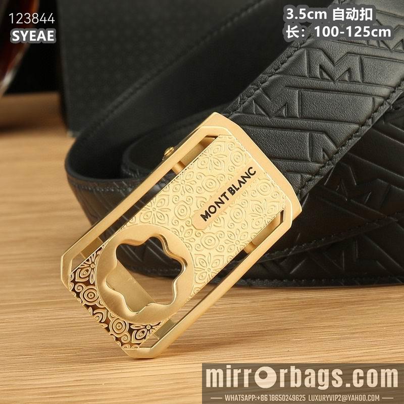 Montlanc belt 35mmX100-125cm 8L57