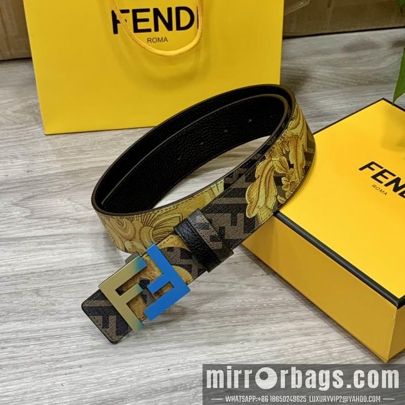 Fendi belt 40mmX95-125cm 7D23