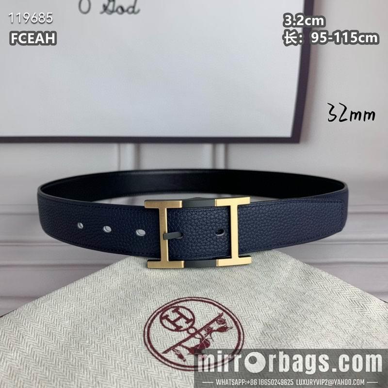 Hermes belt 32mmX95-125cm 8L040803