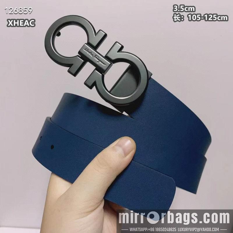 Ferragamo belt 35mmX105-125cm 8L98