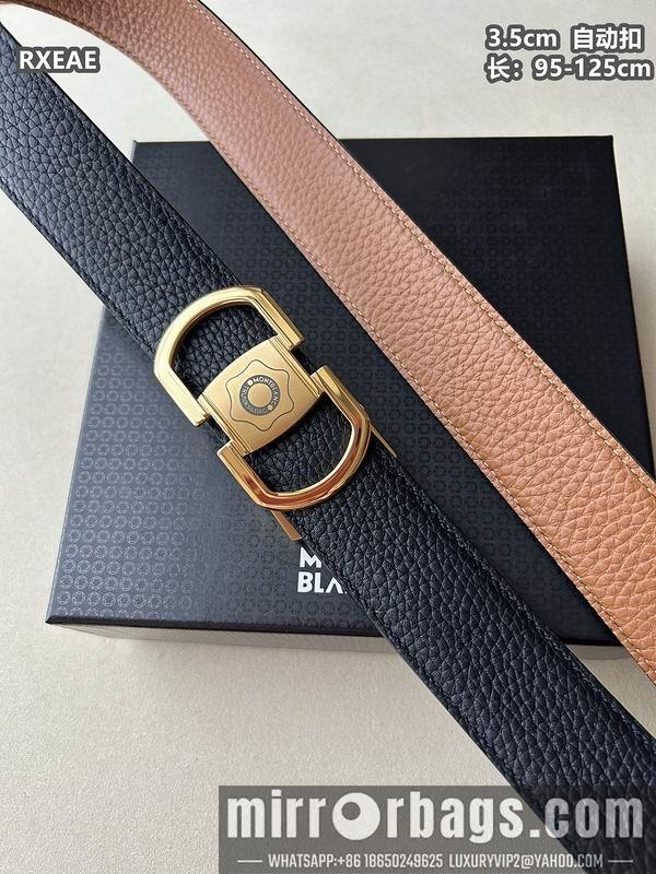 Montlanc belt 35mmX100-125cm 8L73