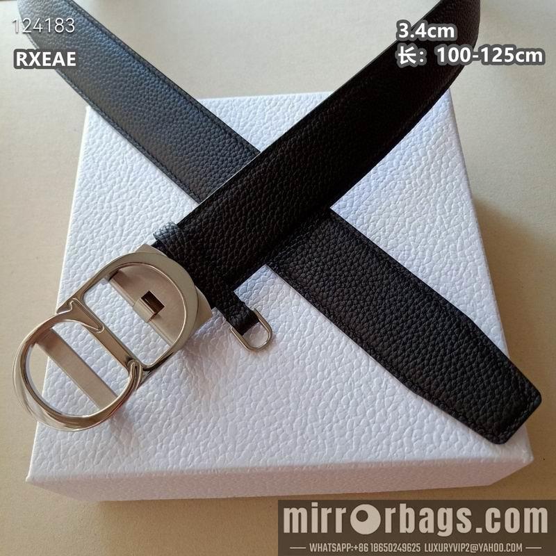 Dior belt 34mmX100-125cm 8L04