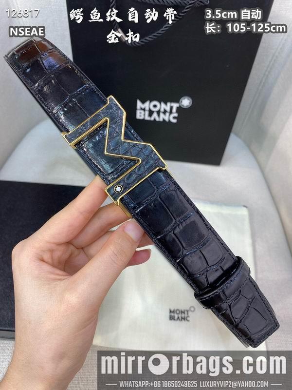 Montlanc belt 35mmX105-125cm 8L62