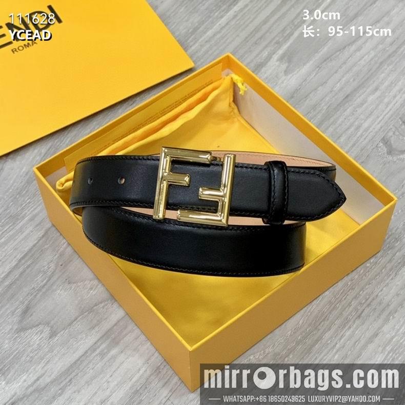 Fendi Belt 30mmX95-115cm 8L04