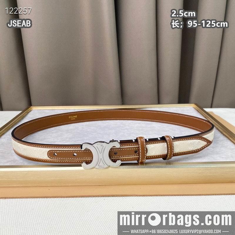 Celine belt 25mmX95-125cm 8L24