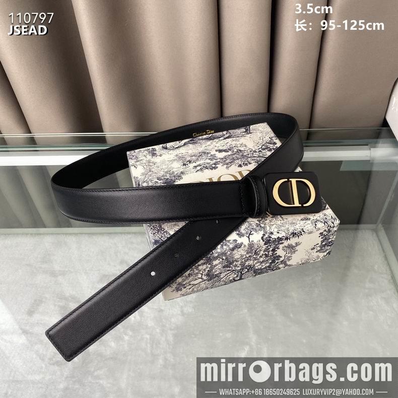 Dior Belt 35mm 95-125cm 8L07
