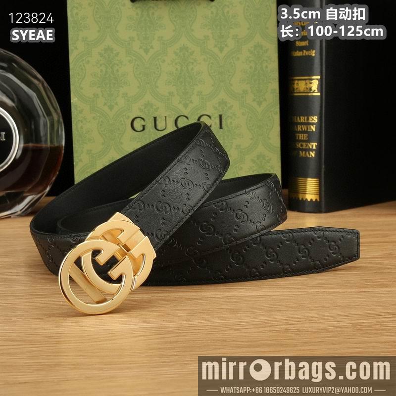 Gucci belt 35mmX100-125cm 8L44