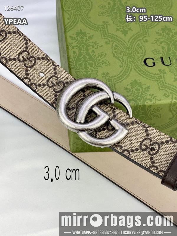 Gucci belt 30mmX95-125cm 8L20