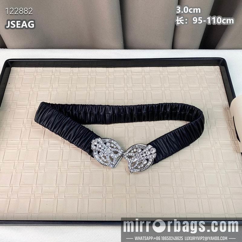Chanel belt 30mmX95-110cm 8L29
