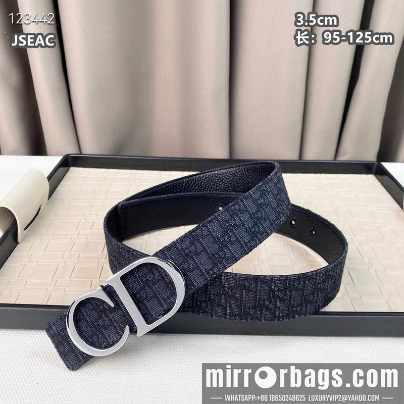 Dior belt 35mmX95-125cm 8L24