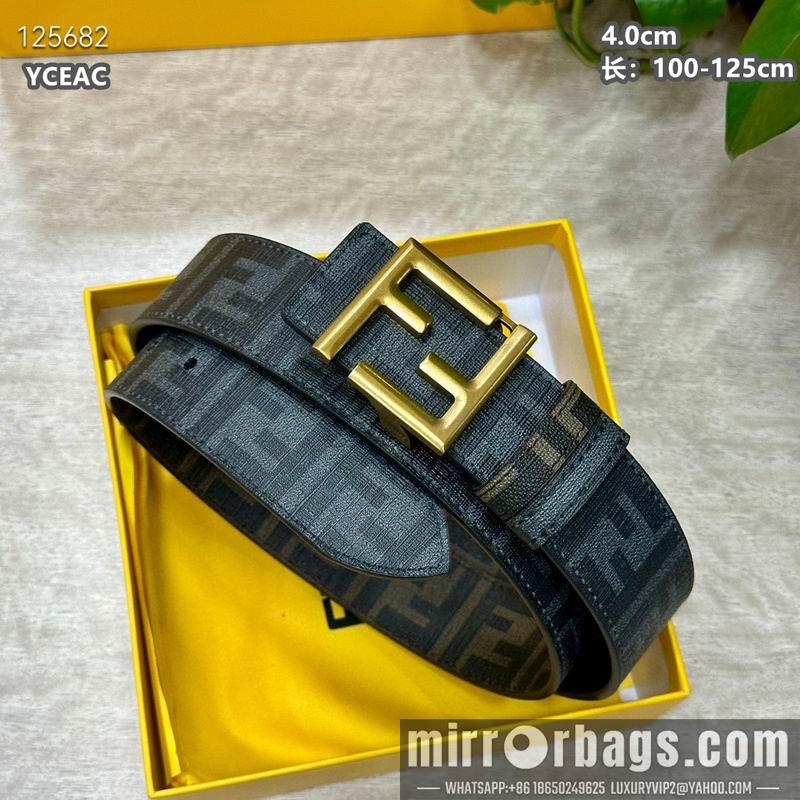 Fendi belt 40mmX100-125cm 8L29