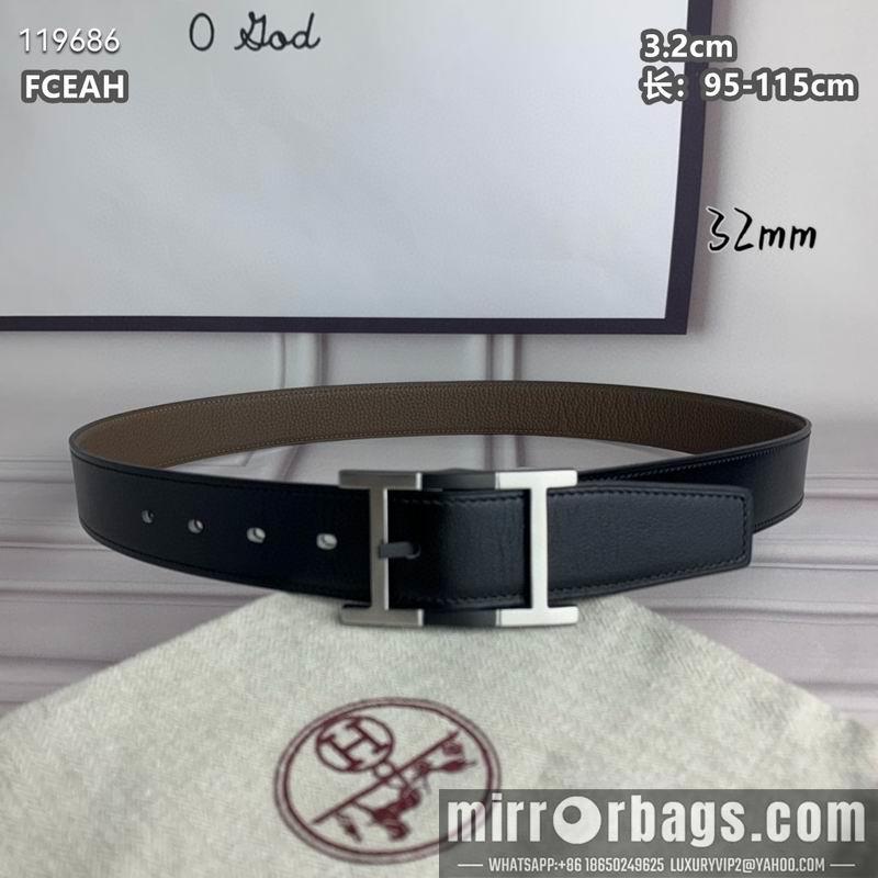Hermes belt 32mmX95-125cm 8L040803