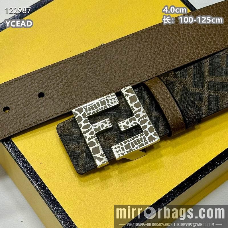 Fendi belt 40mmX100-125cm 8L85