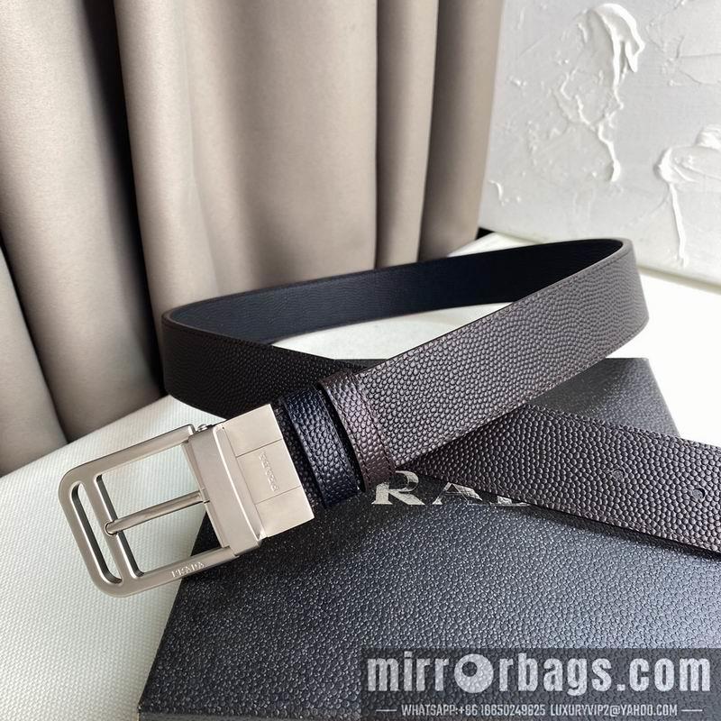Prada belt 35mmX95-125cm 7D02