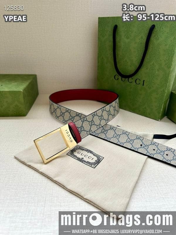 Gucci belt 38mmX95-125cm 8L01