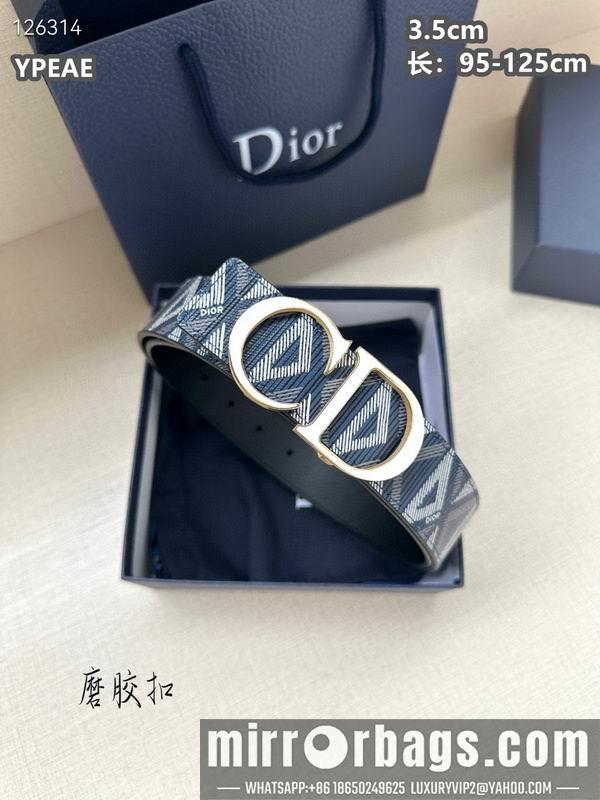 Dior belt 35mmX95-125cm 8L16