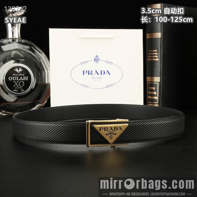 Prada belt 35mmX100-125cm 8L61