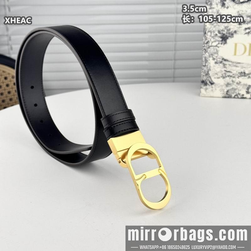 Dior belt 35mmX105-125cm 8L35