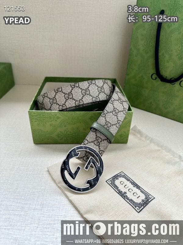 Gucci belt 38mmX95-125cm 8L13