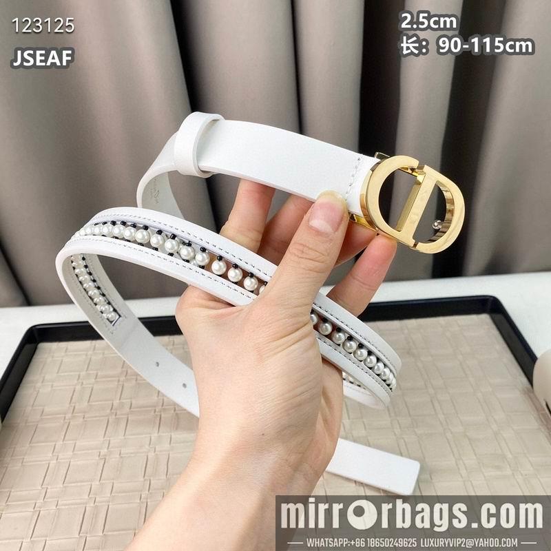 Dior belt 25mmX90-115cm 8L03